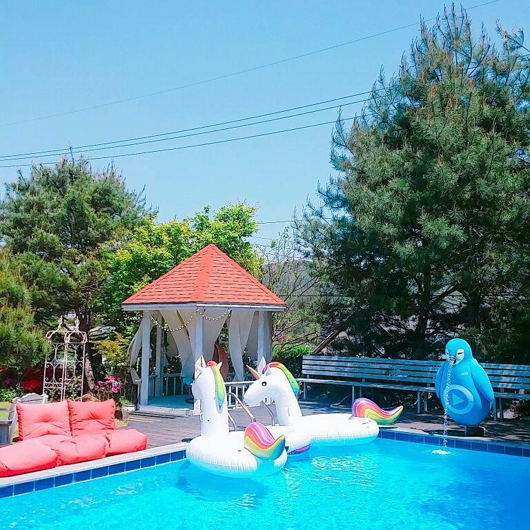 Popcorn House Pension Gapyeong Exterior foto